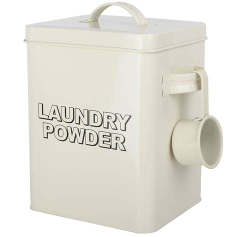 metal laundry detergent box|laundry containers for liquid detergent.